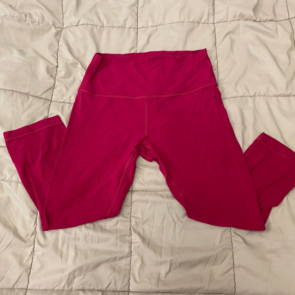 Pink Lululemon leggings